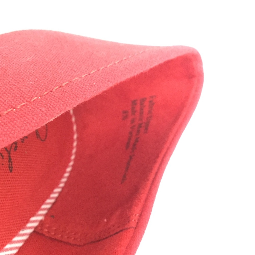 Amelia Grace Peep toe Wedge Red/Tan - SZ 8.5 - Picture 9 of 13